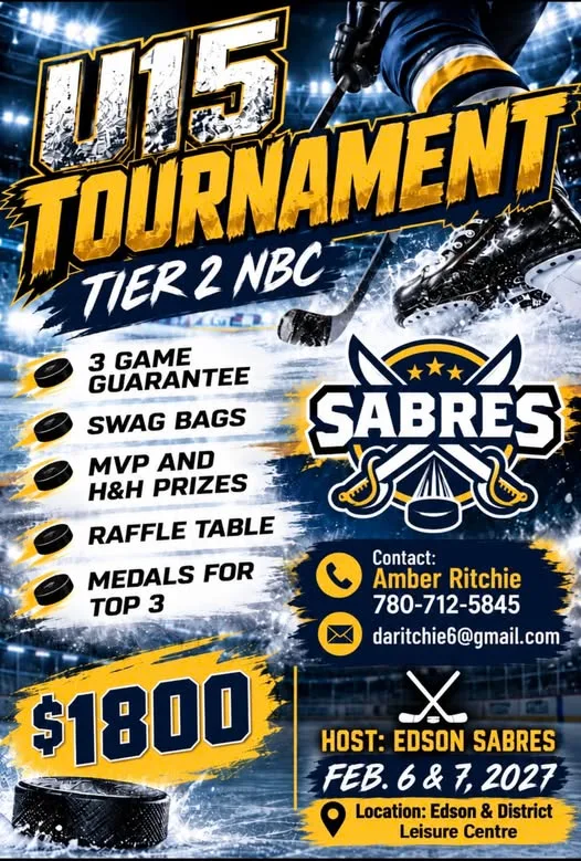 Poster for U15 Tournament