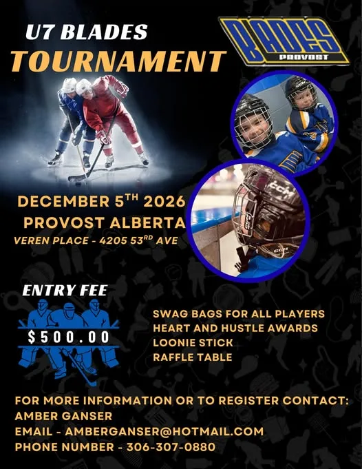 Poster for U7 Blades Tournament