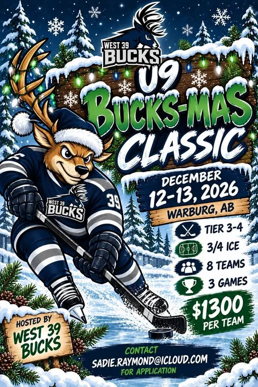 Poster for U9 Bucks-mas Classic