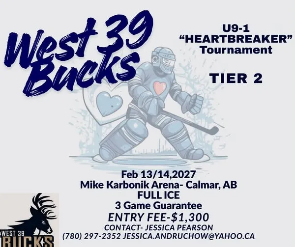 Poster for West 39 Bucks U9-1 Tournament