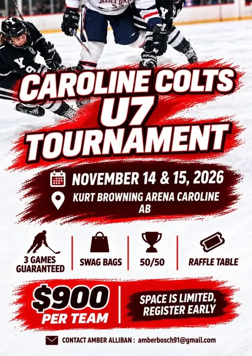 Poster for CAROLINE COLTS U7 TOURNAMENT