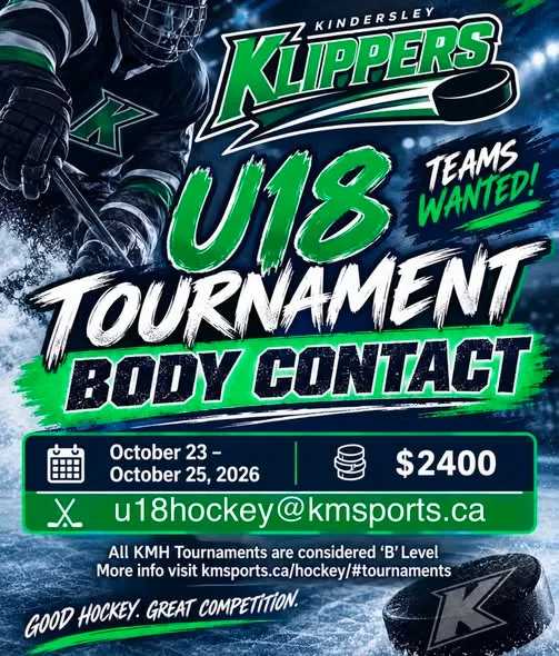 Poster for U18 Tournament