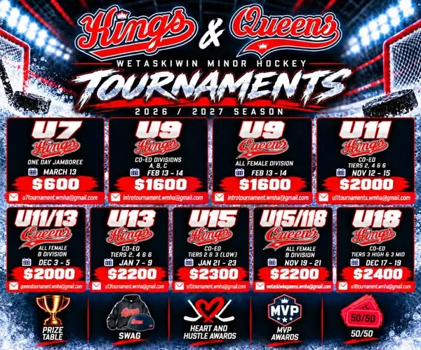 Poster for Kings & Queens Tournaments