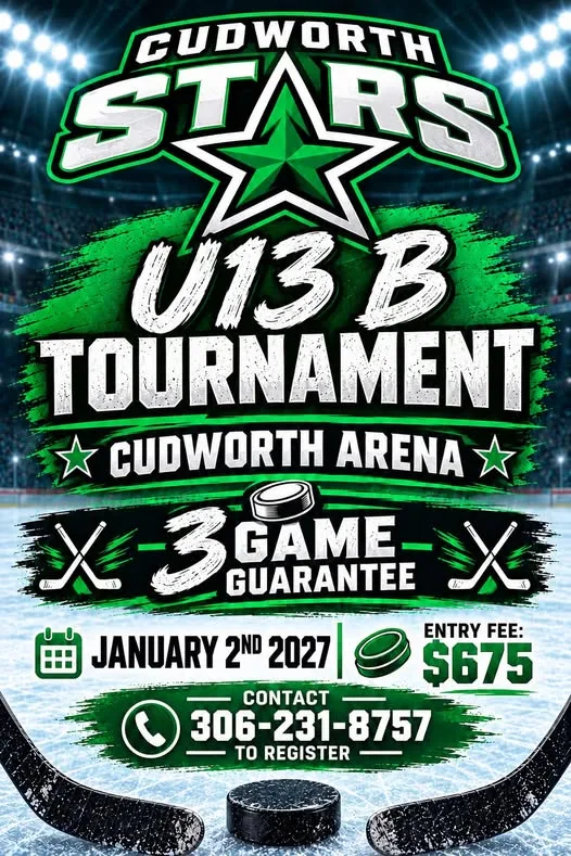 Poster for Cudworth Stars U13 B Tournament