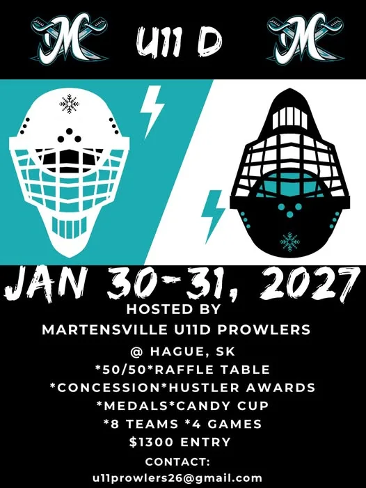 Poster for U11D Overnight Tournament