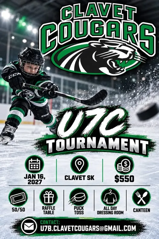 Poster for CLAVET COUGARS U7C TOURNAMENT