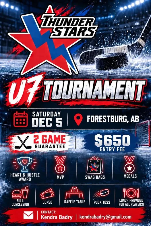 Poster for Thunder Stars U7 Tournament