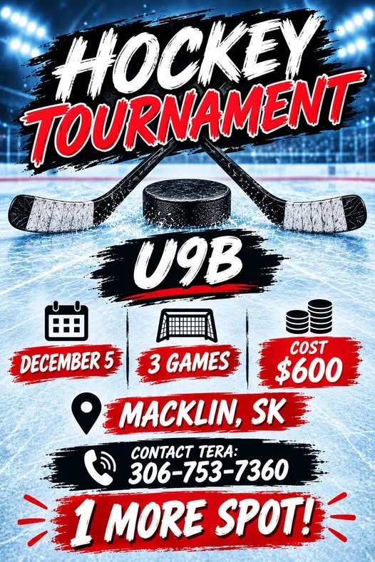Poster for HOCKEY TOURNAMENT