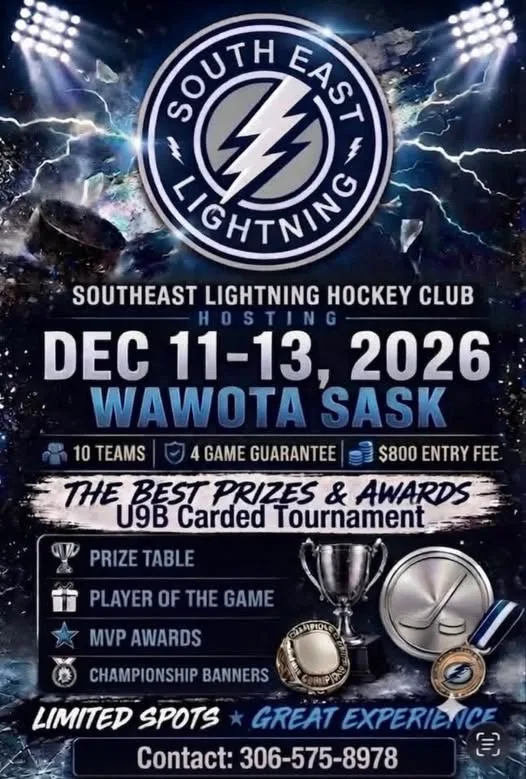 Poster for Southeast Lightning U9B Carded Tournament