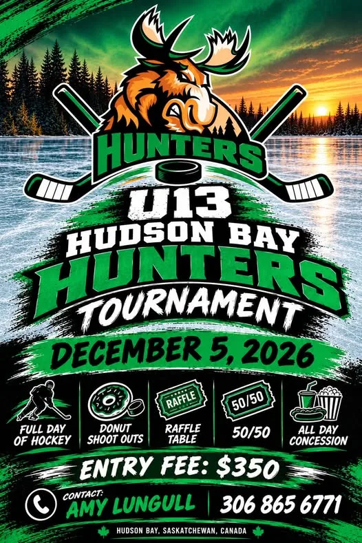 Poster for Hudson Bay Hunters Tournament