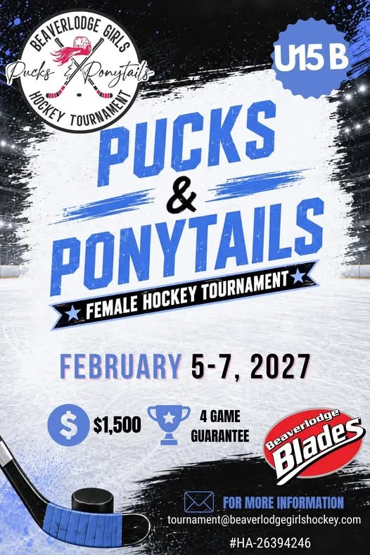 Poster for Pucks & Ponytails