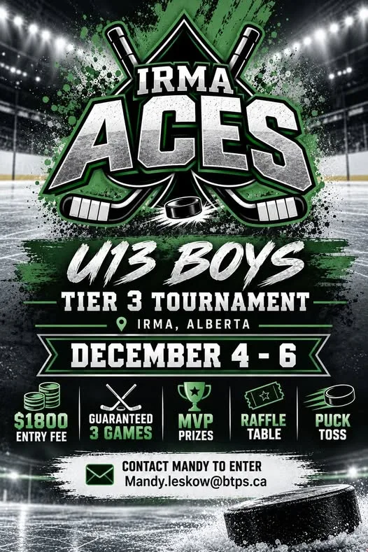 Poster for IRMA ACES U13 BOYS TIER 3 TOURNAMENT