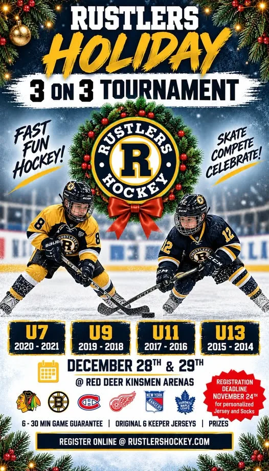 Poster for RUSTLERS HOLIDAY 3 ON 3 TOURNAMENT