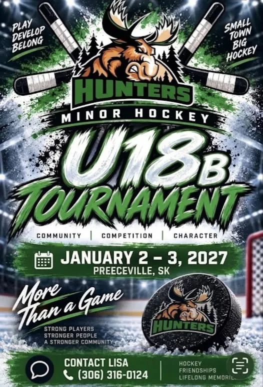 Poster for Hunters U18B Tournament