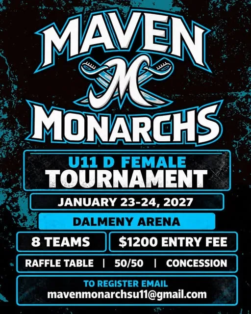 Poster for MAVEN MONARCHS U11 D FEMALE TOURNAMENT