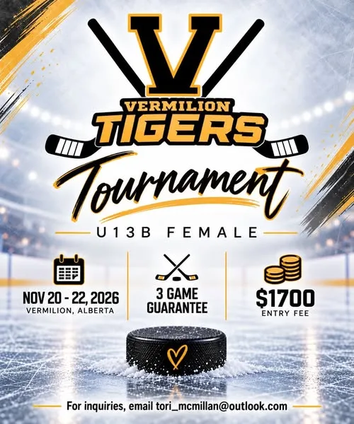 Poster for Vermilion Tigers Tournament