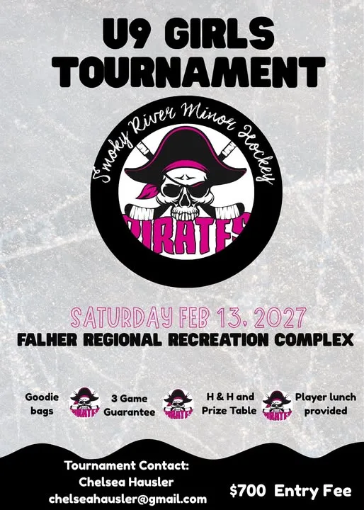 Poster for U9 Girls Tournament