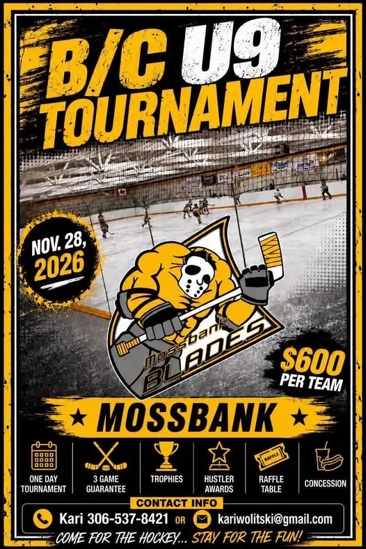 Poster for B/C U9 Tournament