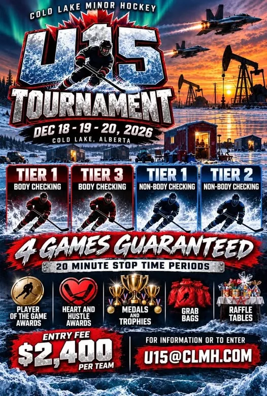 Poster for U15 Tournament