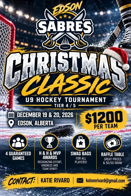 Poster for U9 Christmas Classic tournament