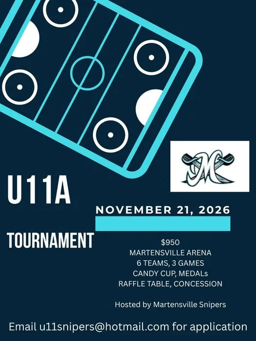 Poster for U11A Tournament