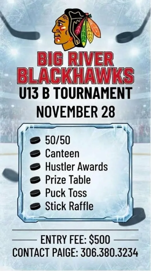 Poster for Big River Blackhawks U13 B Tournament