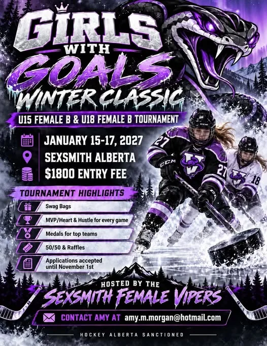 Poster for Girls with Goals Winter Classic