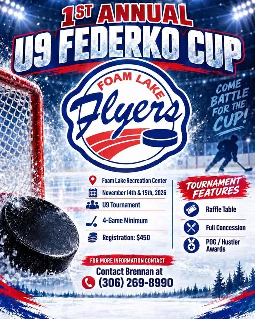 Poster for 1st Annual U9 Federko Cup