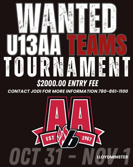 Poster for U13AA Tournament