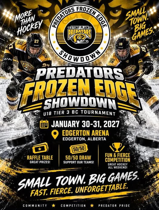 Poster for Predators Frozen Edge Showdown