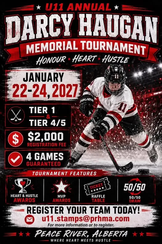 Poster for Darcy Haugan Memorial Tournament