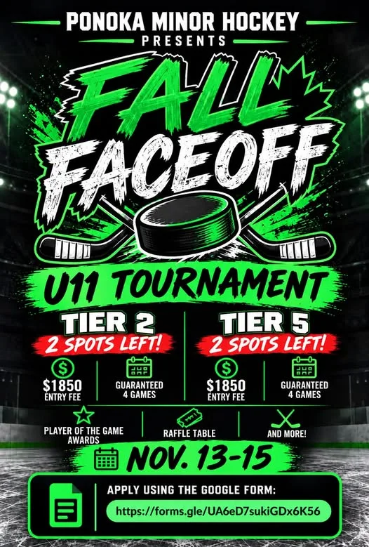 Poster for Fall Faceoff