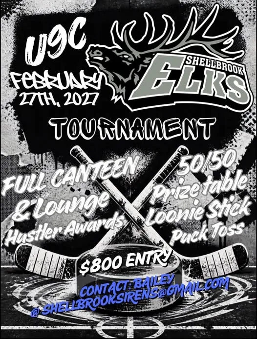 Poster for Shellbrook Elks U9C Tourney