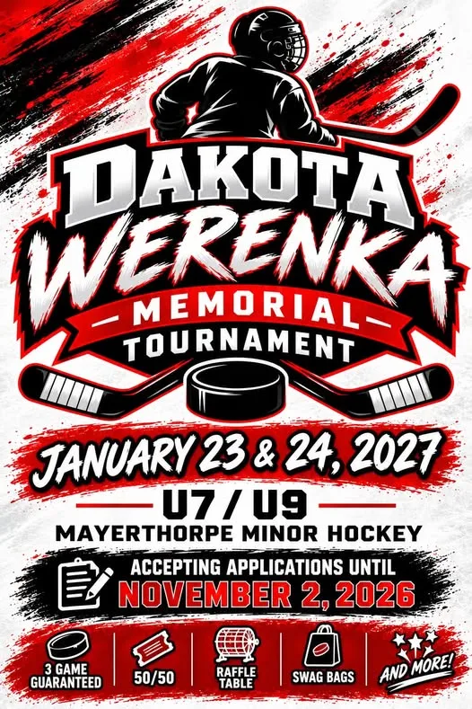 Poster for Dakota Werenka Tournament