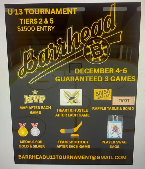Poster for Barrhead U 13 Tournament