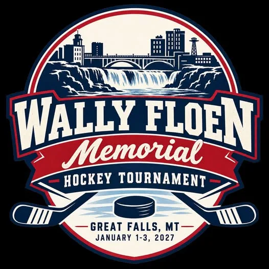 Poster for Wally Floen Memorial Hockey Tournament