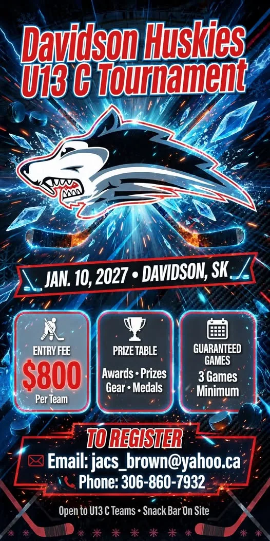Poster for Davidson Huskies U13 C Tournament