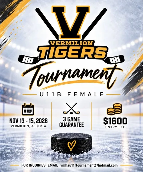 Poster for Vermilion Tigers Tournament