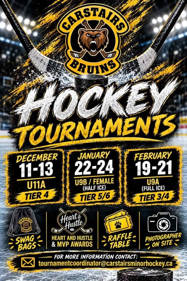 Poster for Carstairs Bruins U9B / Female