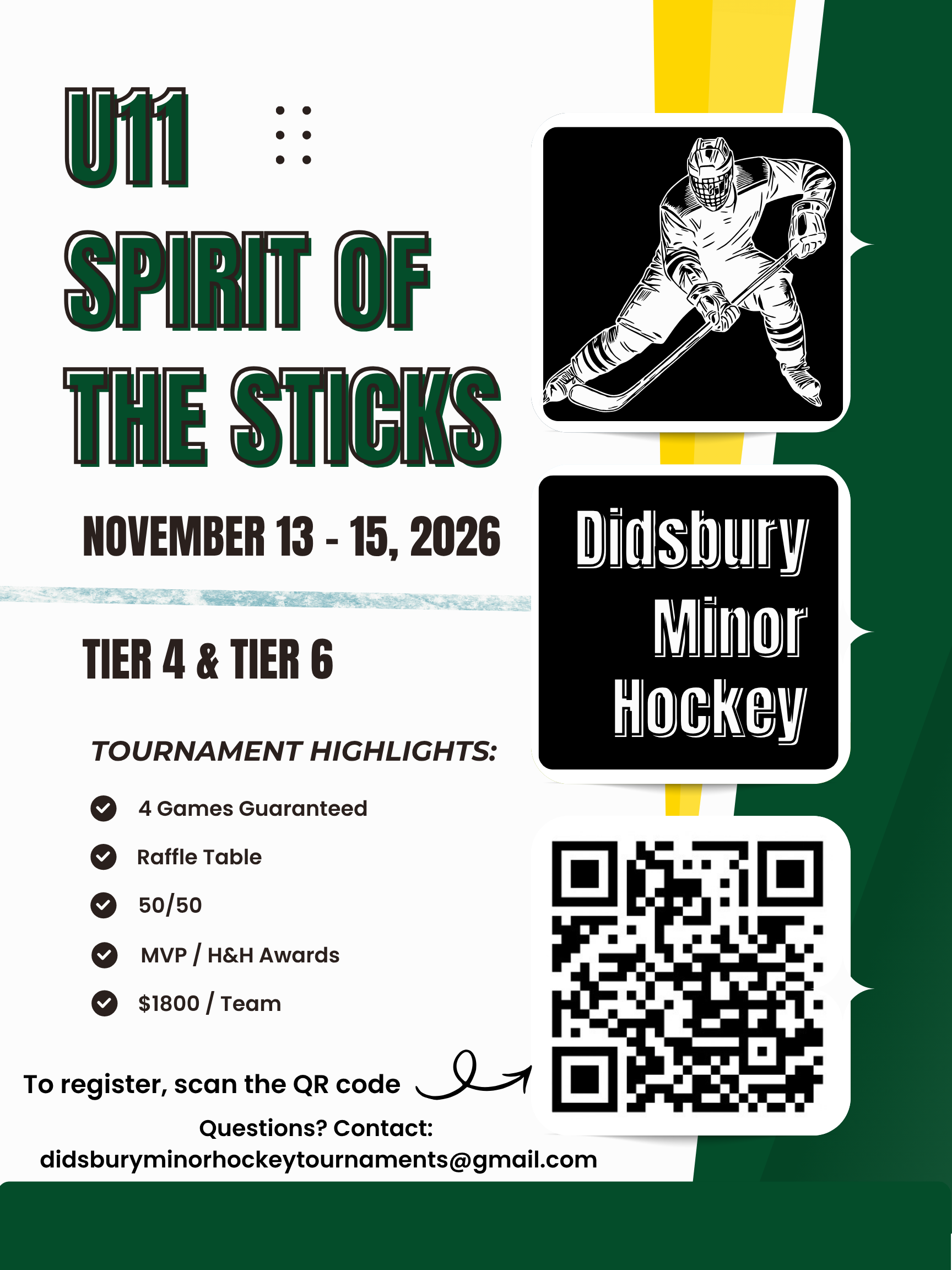Poster for U11 Spirit of the Sticks