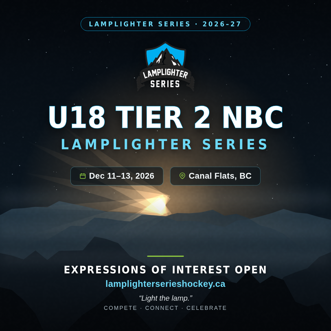 Poster for U18 Tier 2 NBC Lamplighter Series