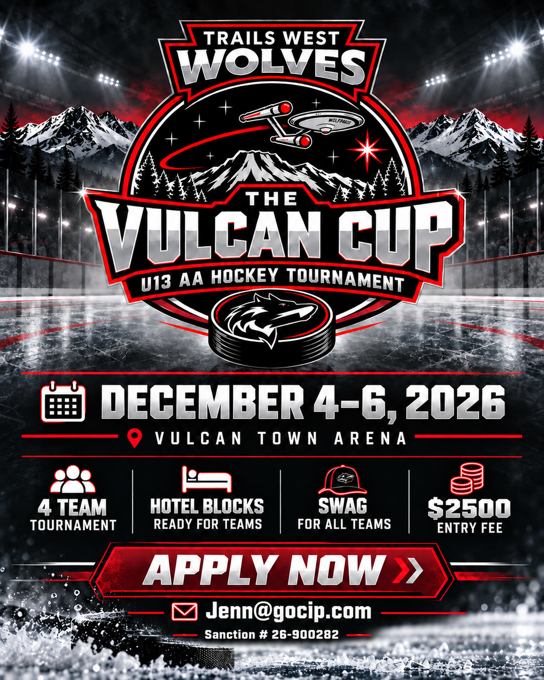 Poster for The Trails West Vulcan Cup