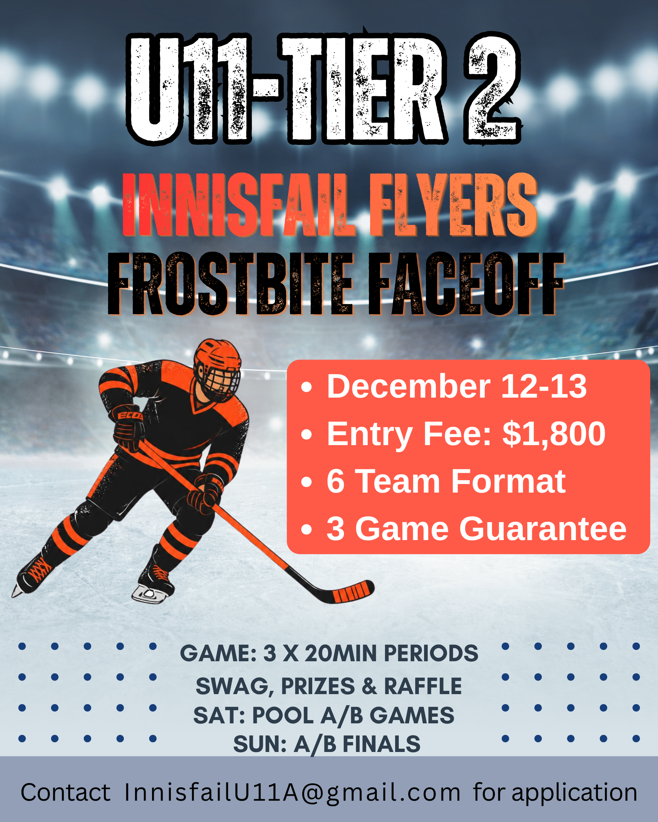 Poster for Innisfail U11A Tier 2 Tourney