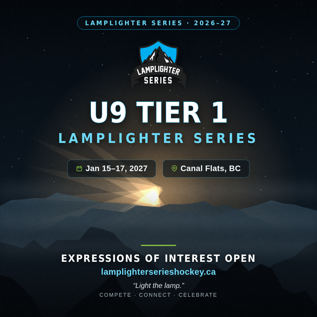 Poster for U9 Tier 1 Lamplighter Series