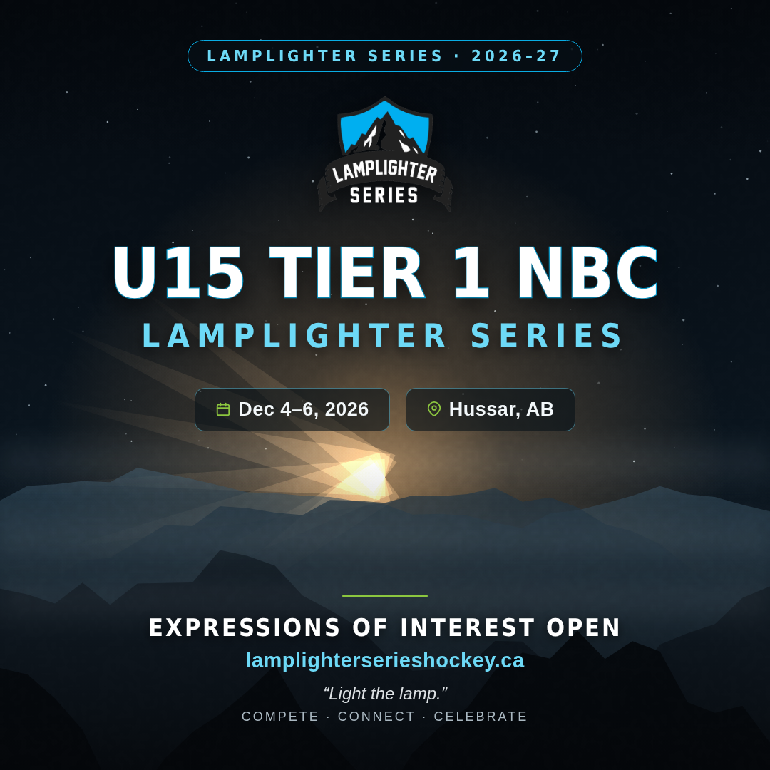 Poster for U15 Tier 1 NBC Lamplighter Series