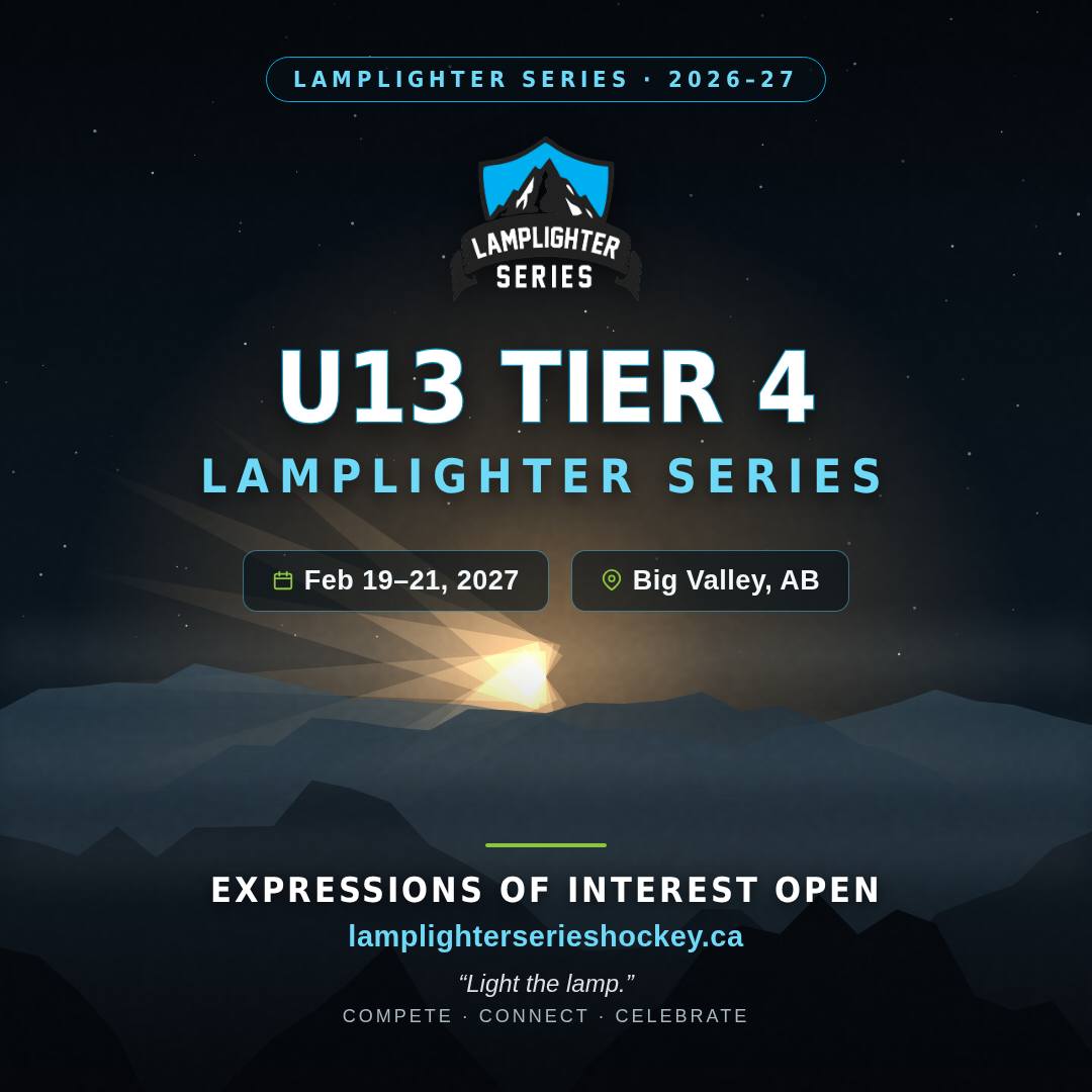 Poster for U13 Tier 4 Lamplighter Series