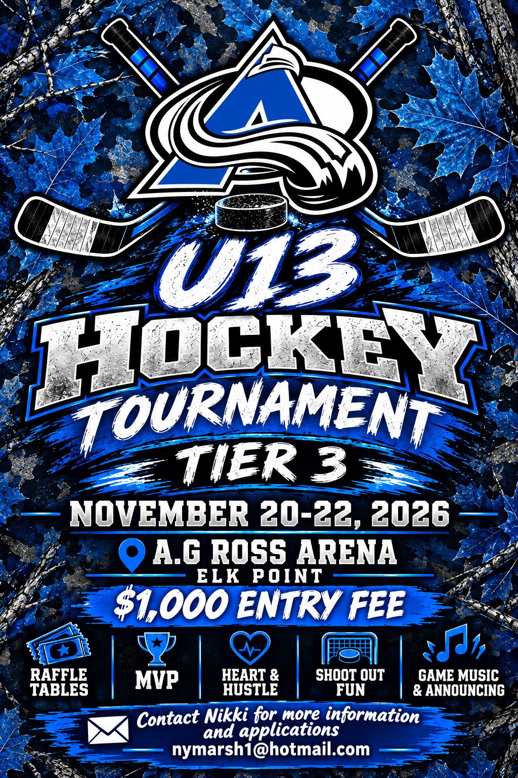 Poster for Elk Point Avalanche U13
